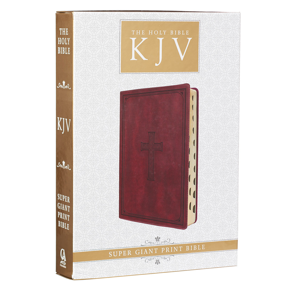 KJV Super Giant Print Bible Burgundy (Red Letter Edition)