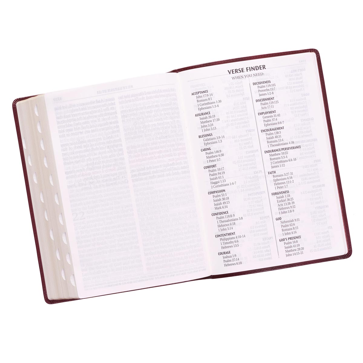 KJV Super Giant Print Bible Burgundy (Red Letter Edition)