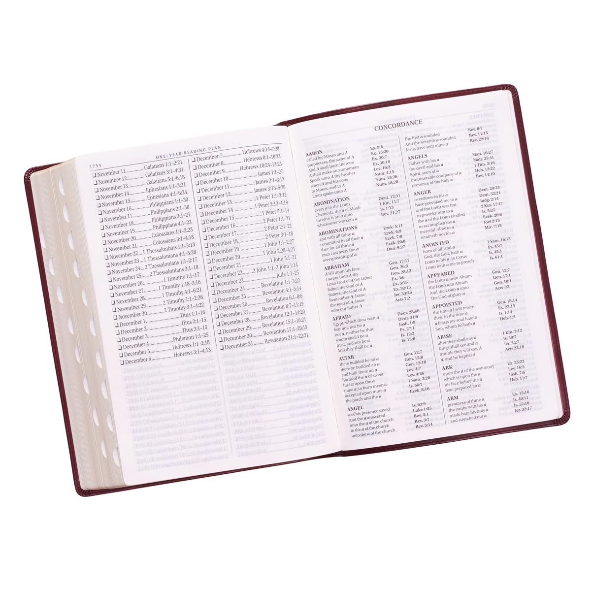 KJV Super Giant Print Bible Burgundy (Red Letter Edition)