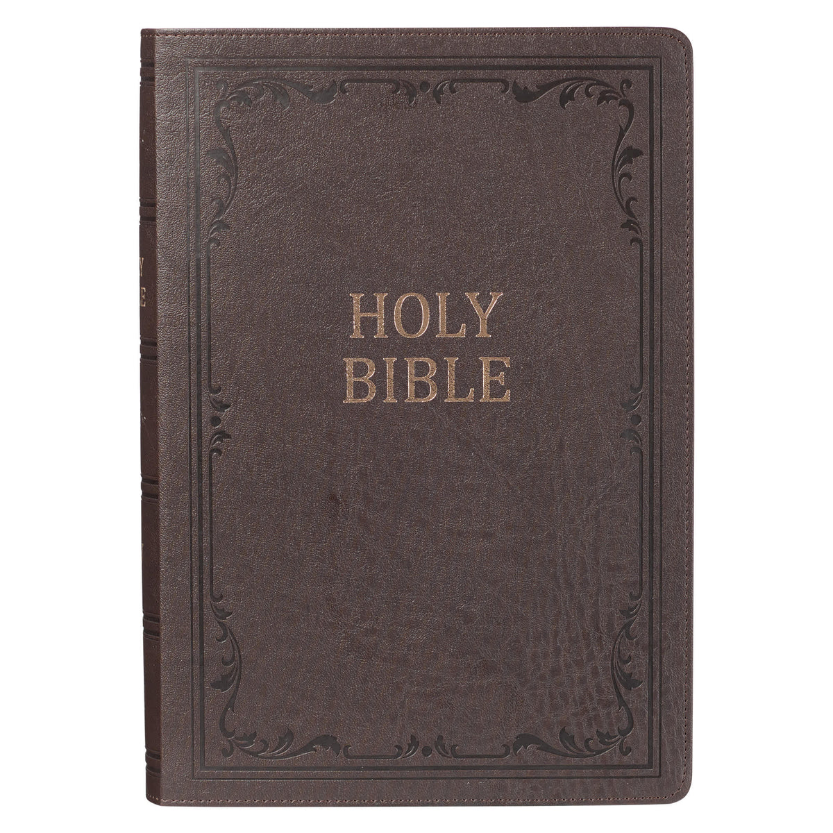KJV Super Giant Print Bible Brown (Red Letter Edition)