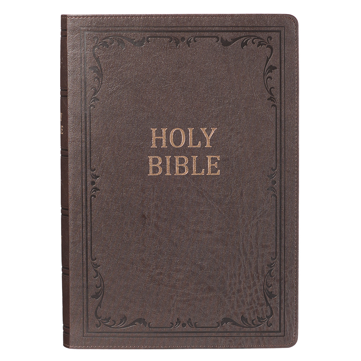 KJV Super Giant Print Bible Brown (Red Letter Edition)
