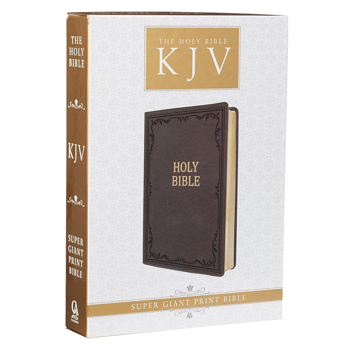 KJV Super Giant Print Bible Brown (Red Letter Edition)