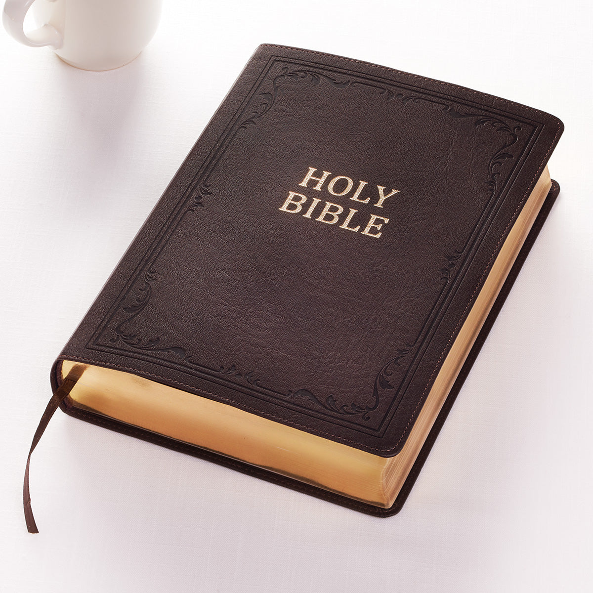 KJV Super Giant Print Bible Brown (Red Letter Edition)