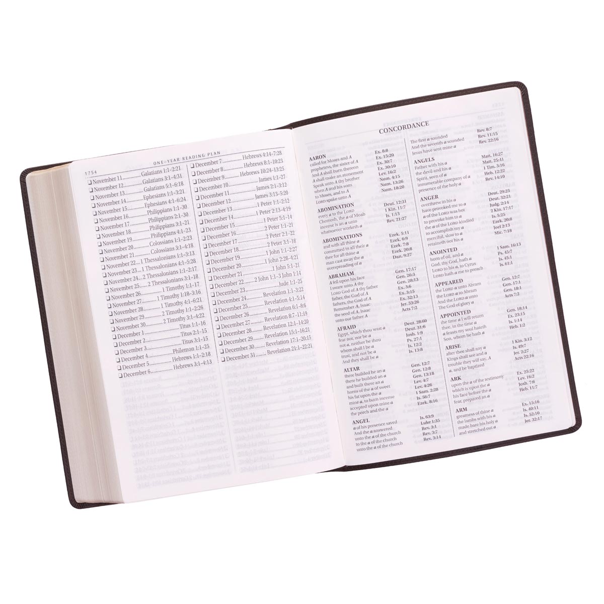 KJV Super Giant Print Bible Brown (Red Letter Edition)
