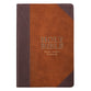 KJV Large Print Thinline Bible Brown Portfolio Red Letter Edition
