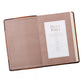 KJV Large Print Thinline Bible Brown Portfolio Red Letter Edition