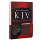 KJV Large Print Thinline Bible Brown Pink Red Letter Edition