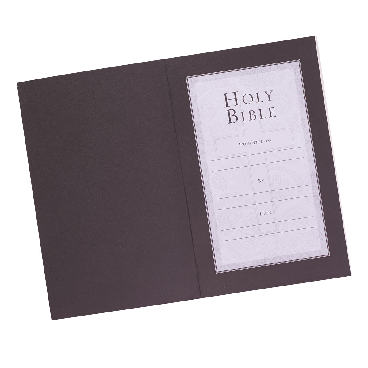 KJV Gift & Award Bible Black (Black Letter Edition)