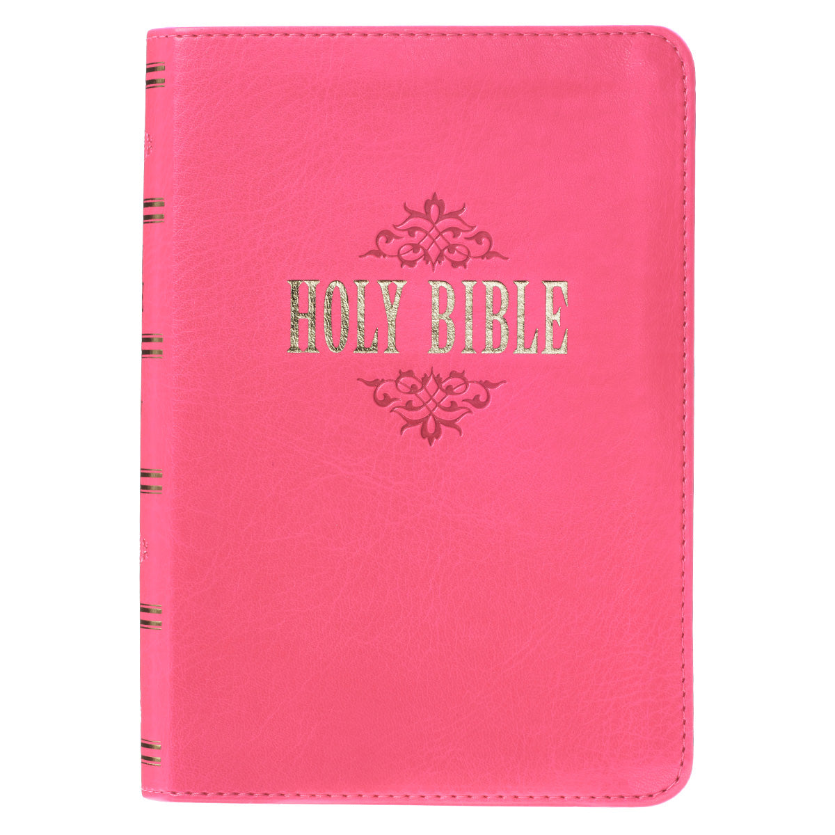 KJV Compact Large Print Pink Red Letter Edition
