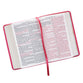 KJV Compact Large Print Pink Red Letter Edition