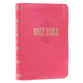 KJV Compact Large Print Pink Red Letter Edition
