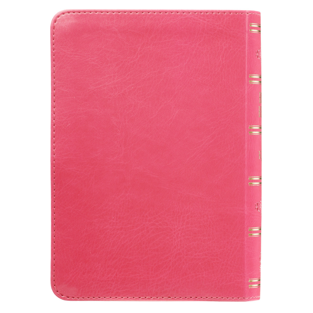 KJV Compact Large Print Pink Red Letter Edition