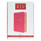 KJV Compact Large Print Pink Red Letter Edition