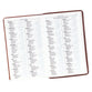 KJV Giant Print Bible 2-Tone Brown Red Letter Edition