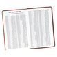 KJV Giant Print Bible 2-Tone Brown Red Letter Edition