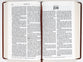 KJV Giant Print Bible 2-Tone Brown Red Letter Edition