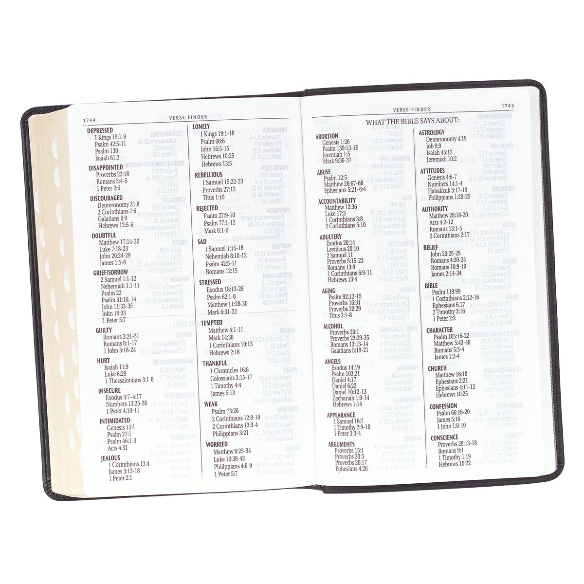 KJV Giant Print Bible 2-Tone Black (Red Letter Edition)