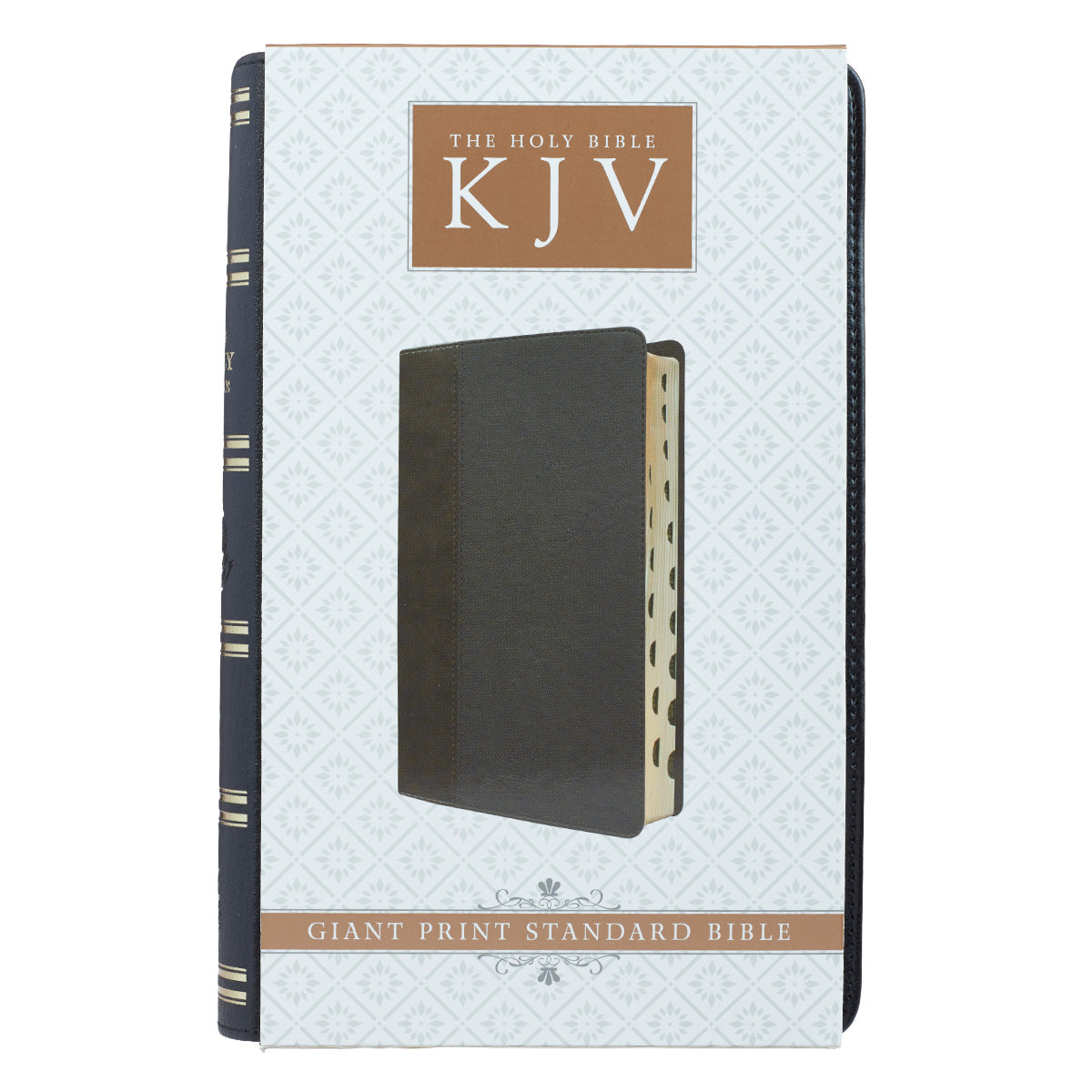 KJV Giant Print Bible 2-Tone Black (Red Letter Edition)