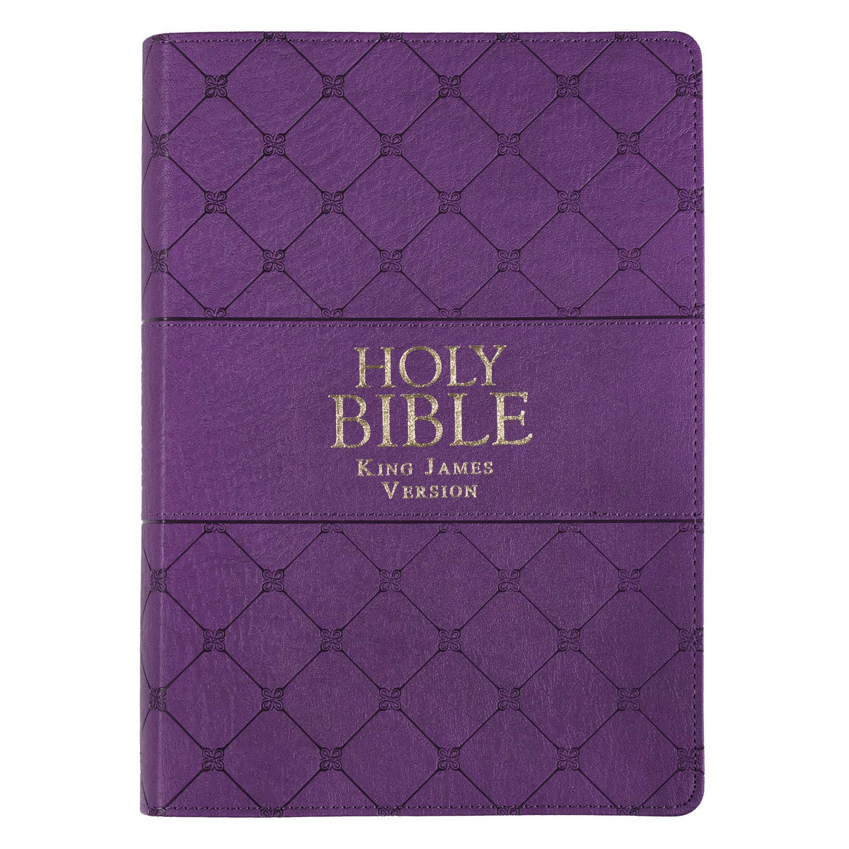 KJV Super Giant Print Bible Purple Red Letter Edition