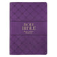 KJV Super Giant Print Bible Purple Red Letter Edition