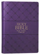 KJV Super Giant Print Bible Purple Red Letter Edition