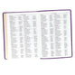 KJV Super Giant Print Bible Purple Red Letter Edition
