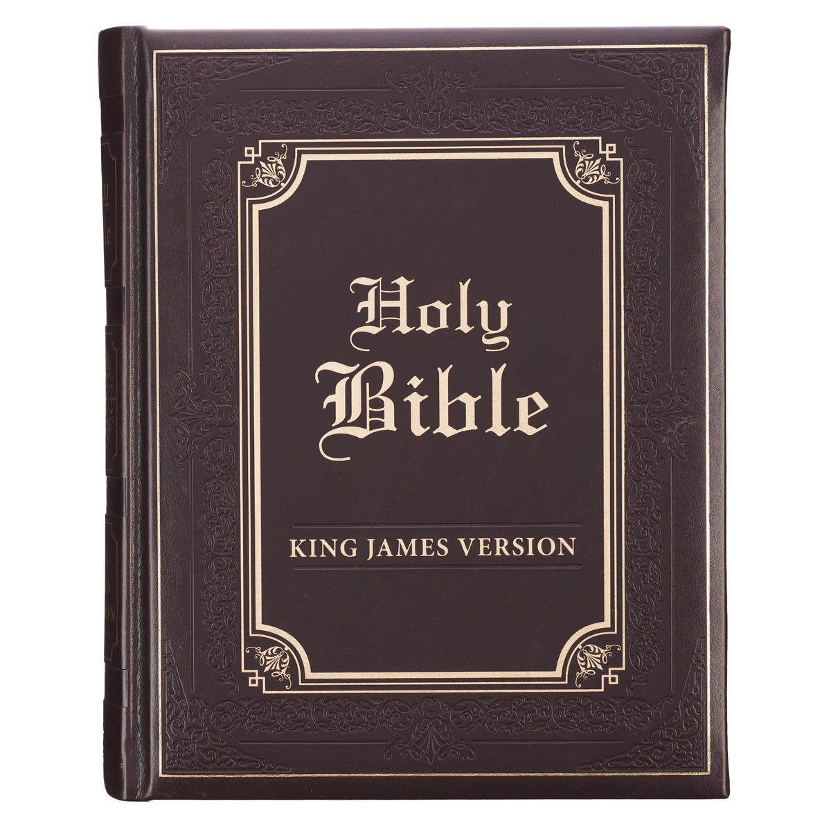 KJV Family Bible Dark Brown (Black Letter Edition)