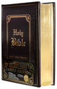 KJV Family Bible Dark Brown (Black Letter Edition)