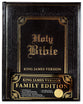 KJV Family Bible Dark Brown (Black Letter Edition)