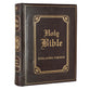 KJV Family Bible Dark Brown (Black Letter Edition)