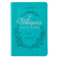He Whispers Your Name: 365-Day Devotional, Turquoise With Ribbon Marker
