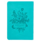 He Whispers Your Name: 365-Day Devotional, Turquoise With Ribbon Marker