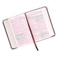 KJV Compact Large Print Dark Brown Red Letter Edition