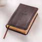 KJV Compact Large Print Dark Brown Red Letter Edition