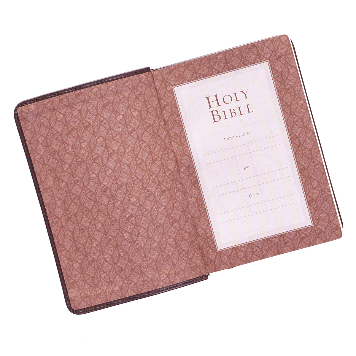 KJV Compact Large Print Dark Brown Red Letter Edition