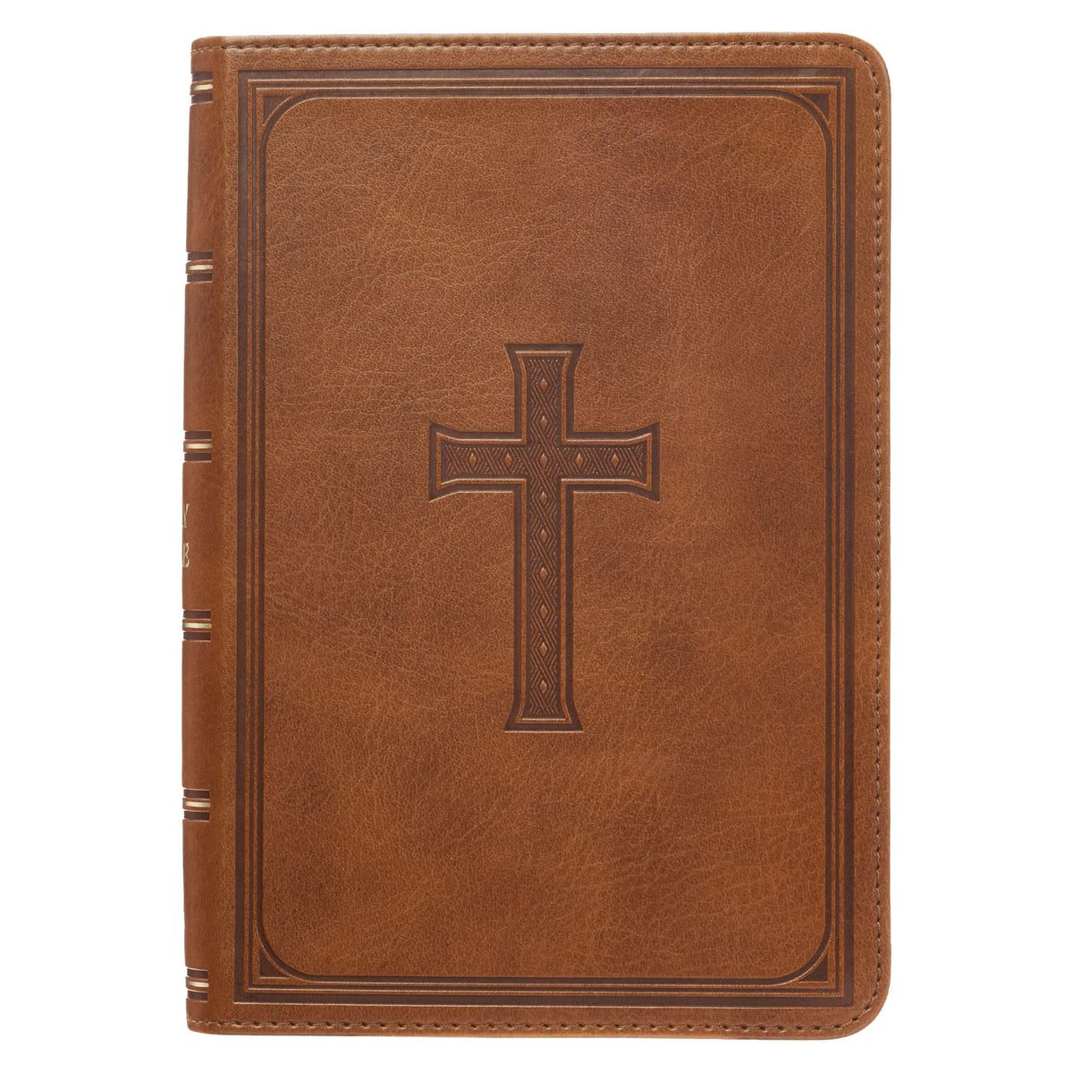 KJV Compact Large Print Tan Red Letter Edition