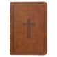 KJV Compact Large Print Tan Red Letter Edition