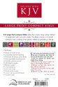 KJV Compact Large Print Tan Red Letter Edition