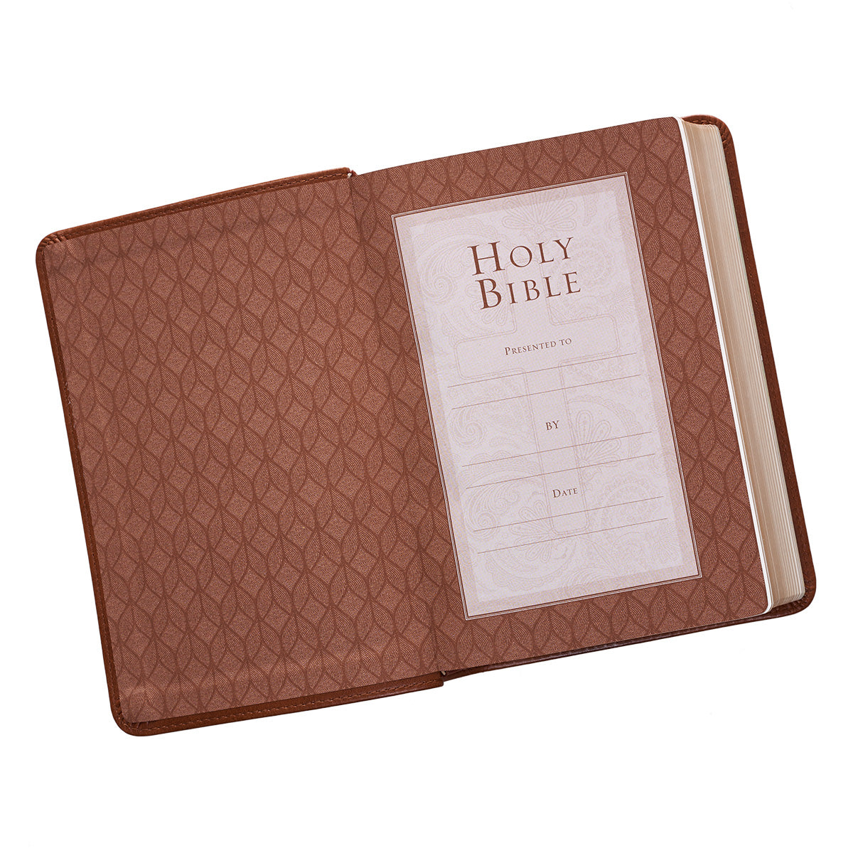 KJV Compact Large Print Tan Red Letter Edition