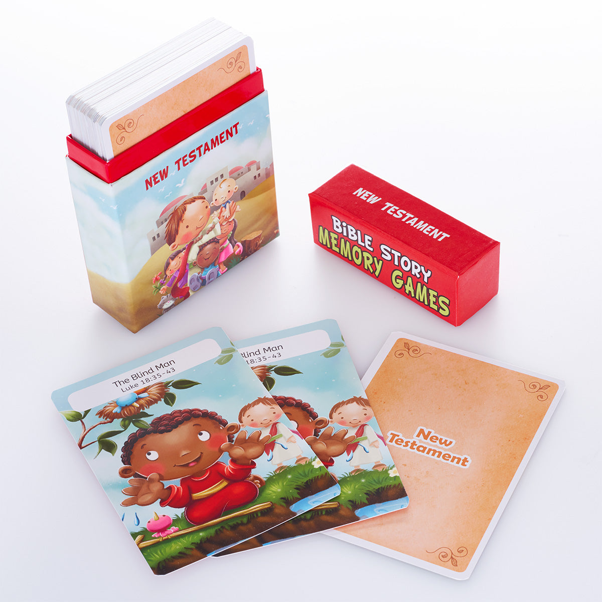Bible Story Memory Games: New Testament
