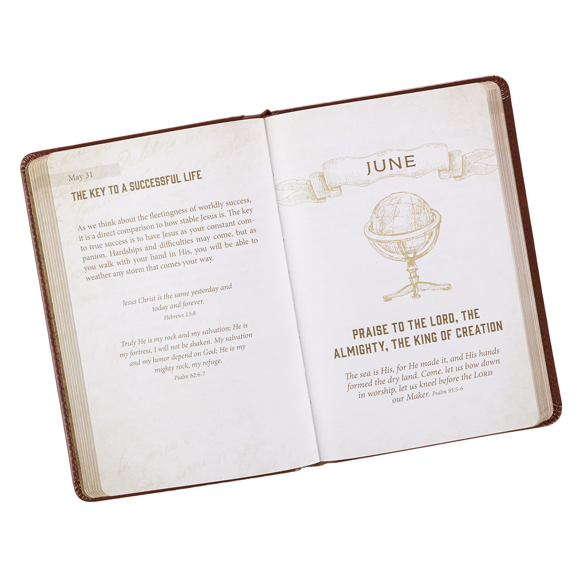 An Anchor For the Soul (Brown) (365 Daily Devotions Series)