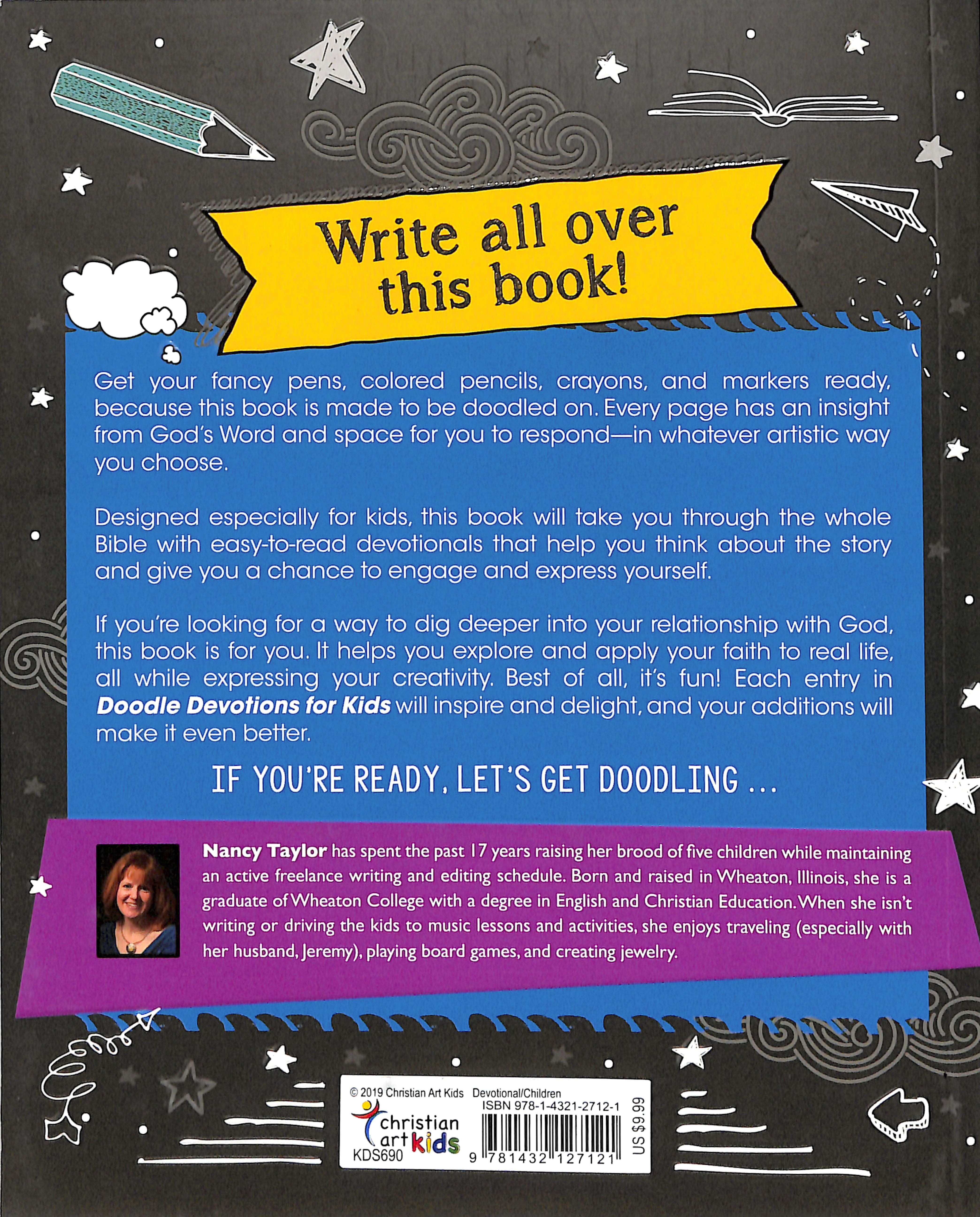 Doodle Devotions For Kids: 60 Devotions, Activities and Colouring in