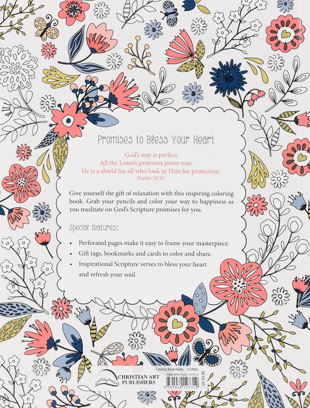 Promises to Bless Your Heart (Adult Coloring Books Series)