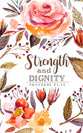 Journal: Strength & Dignity Rose/Floral