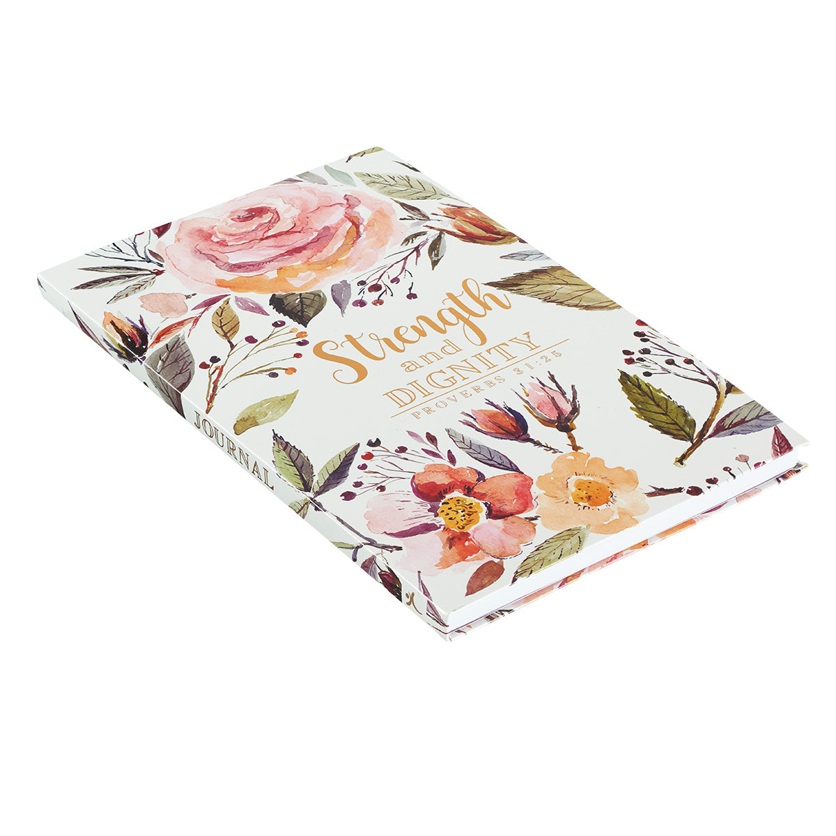 Journal: Strength & Dignity Rose/Floral