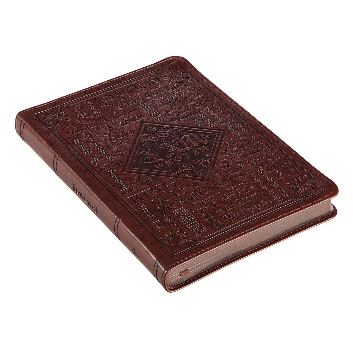 Journal: Names of God, Brown/Black