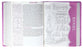 ESV My Creative Bible Pink Salsa Hardcover Luxleather