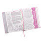 ESV My Creative Bible Pink Salsa Hardcover Luxleather