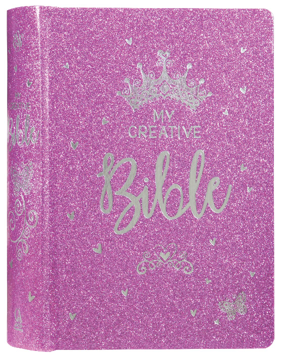 ESV My Creative Bible Purple Glitter Hardcover