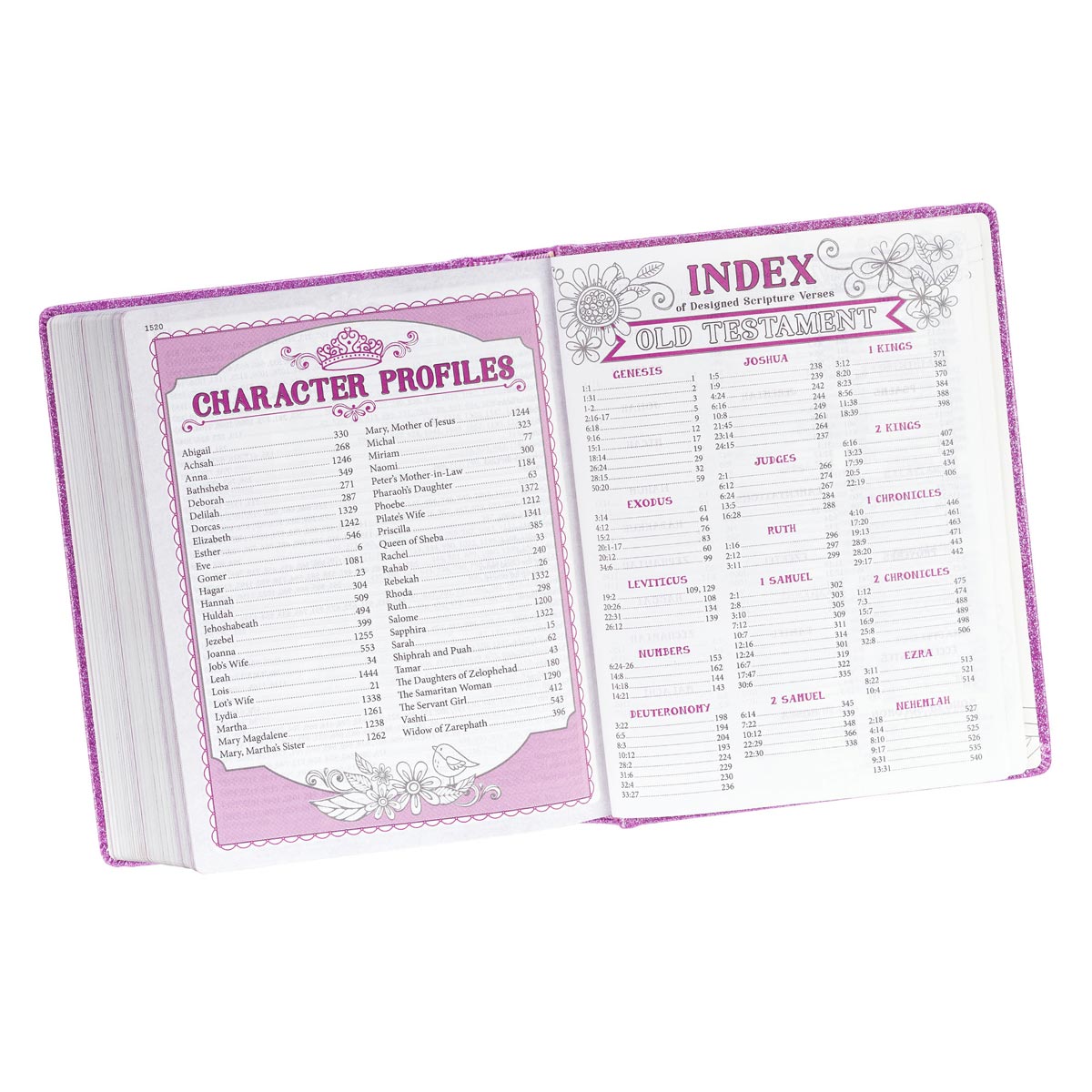 ESV My Creative Bible Purple Glitter Hardcover